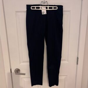 H&M Navy Straight Leg Dress Pants